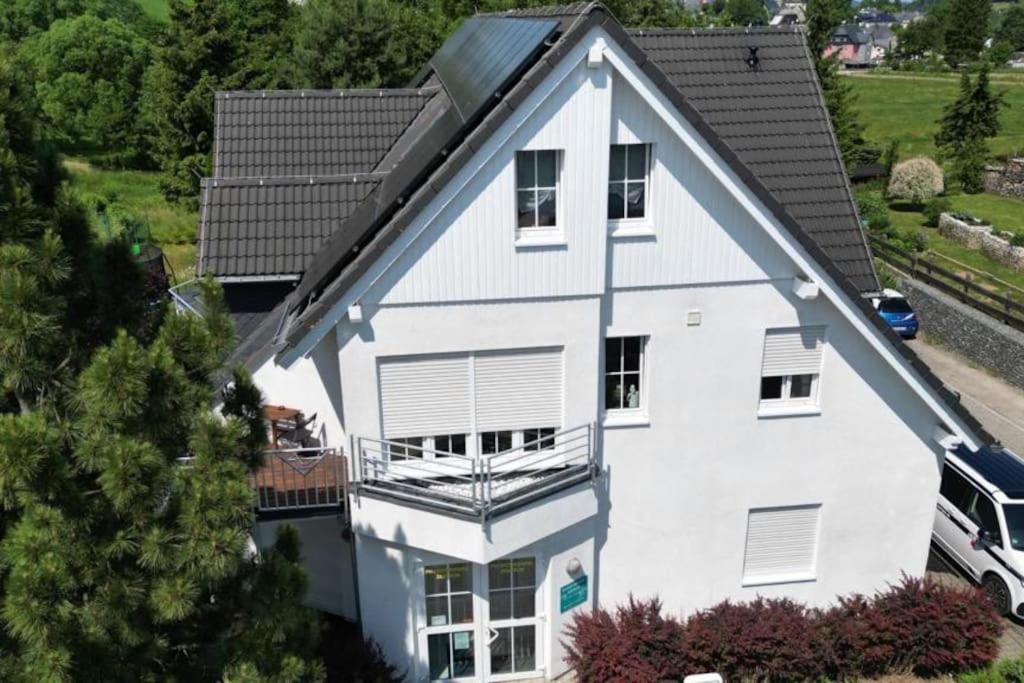 Ferienwohnung Fischer Mit E-Ladestation Direkt Am Haus Schwarzenberg  Exterior foto